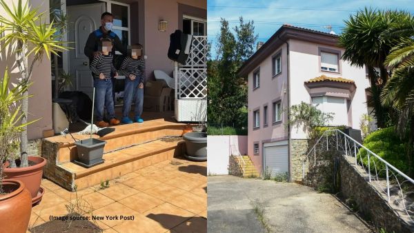 The rescue took place after neighbours alerted officials that the children hadn’t been seen attending school or playing outside in years (Image source: New York Post)