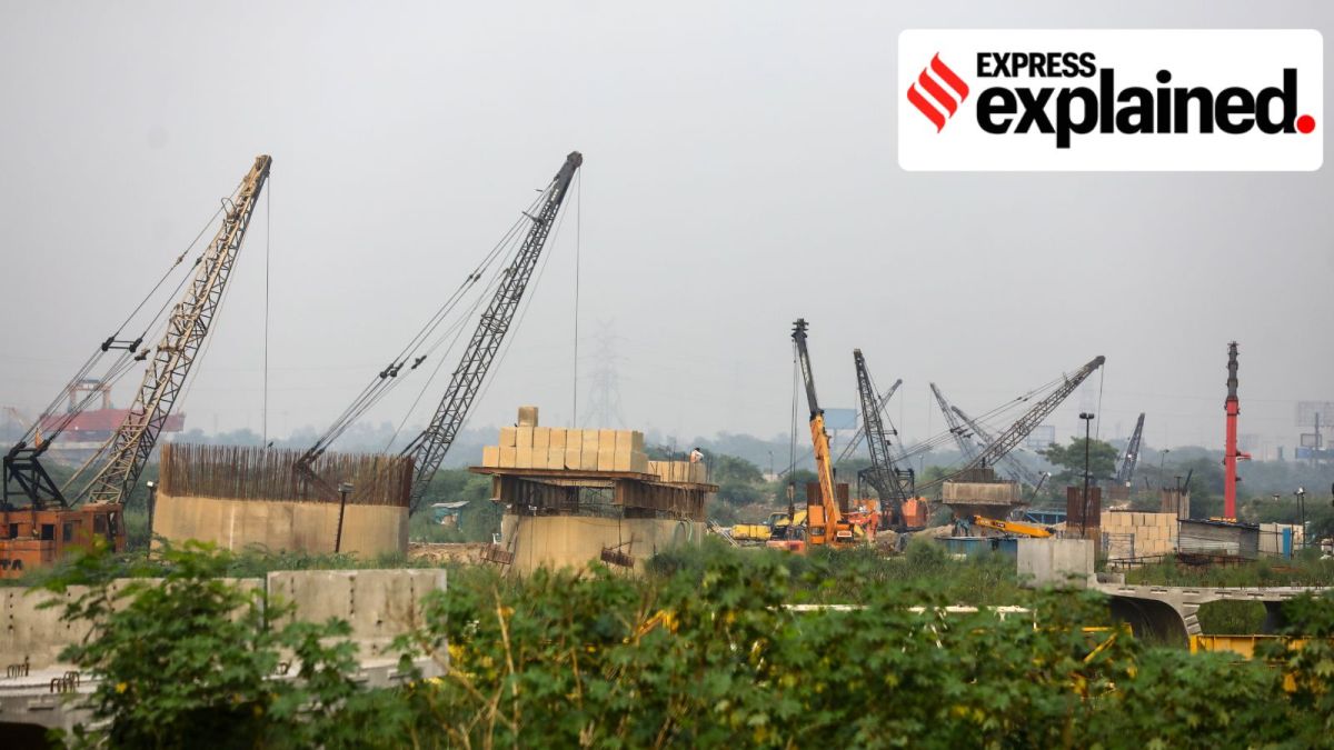 Delhi metro, Delhi, morphological ridge