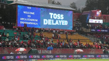 IPL PBKS vs DC Toss delayed
