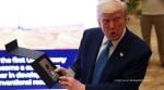 Sultan Al Jaber, the UAE’s minister of industry and advanced technology, handed Trump a sleek capsule containing the oil