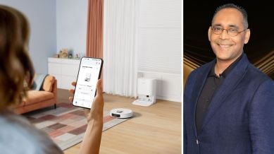 Manu Sharma said that Dreame’s L and X series have captivated Indian consumers. (Express Image/Dreame)