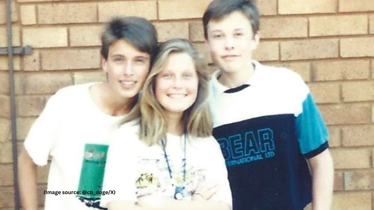 In 1995, Elon Musk was accepted into a PhD program in materials science at Stanford University (Image source: @cb_doge/X)