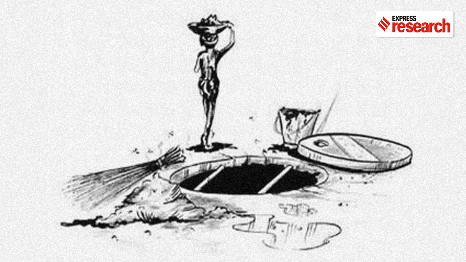 Manual scavenging remains a harsh reality in India ( Image for representational purposes, PIB)