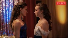 Fear Street Prom Queen movie review: India Fowler and Fina Strazza in a shot from the Netflix movie