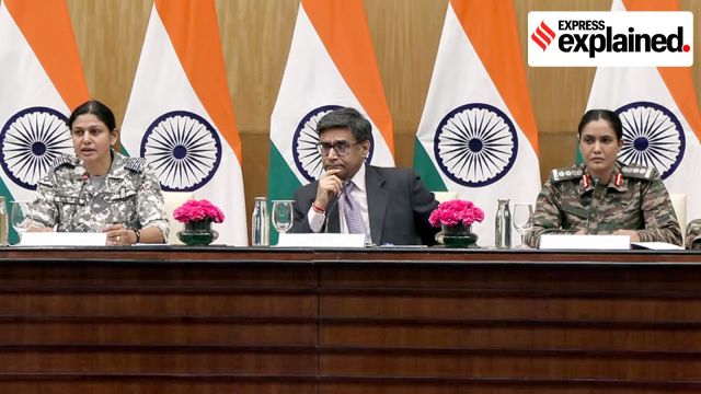 Turkey, Turkish drones, Wing Commander Vyomika Singh, Col Sofiya Qureshi, Songar, Asisguard, OPERATION SINDOOR, Army strikes, Army strikes in Pakistan, Army strikes Pakistan terror sites, Indian army, Army strikes PoK, Pakistan-occupied Kashmir, Pahalgam attack, Pahalgam terror attack, Pahalgam terrorist attack, Pahalgam terrorists, Indian army, india pakistan ties, india pakistan tensions, article 370, Indian army, Abrogation of Article 370, terrorism, terrorist attack, Kashmir attack, Jammu and Kashmir terrorist attack, Jammu and Kashmir, cross-border infiltration, border security, border infiltration, Pahalgam attack, Pahalgam terror attack, Pahalgam terrorist attack, Pahalgam terrorists, Indian army, india pakistan ties, india pakistan tensions, article 370, Indian army, Abrogation of Article 370, terrorism, terrorist attack, Kashmir attack, Jammu and Kashmir terrorist attack, Jammu and Kashmir, cross-border infiltration, border security, border infiltration, Indian express news, current affairs