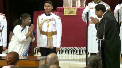 B R Gavai sworn in as 52nd Chief Justice of India | India News - The Indian Express