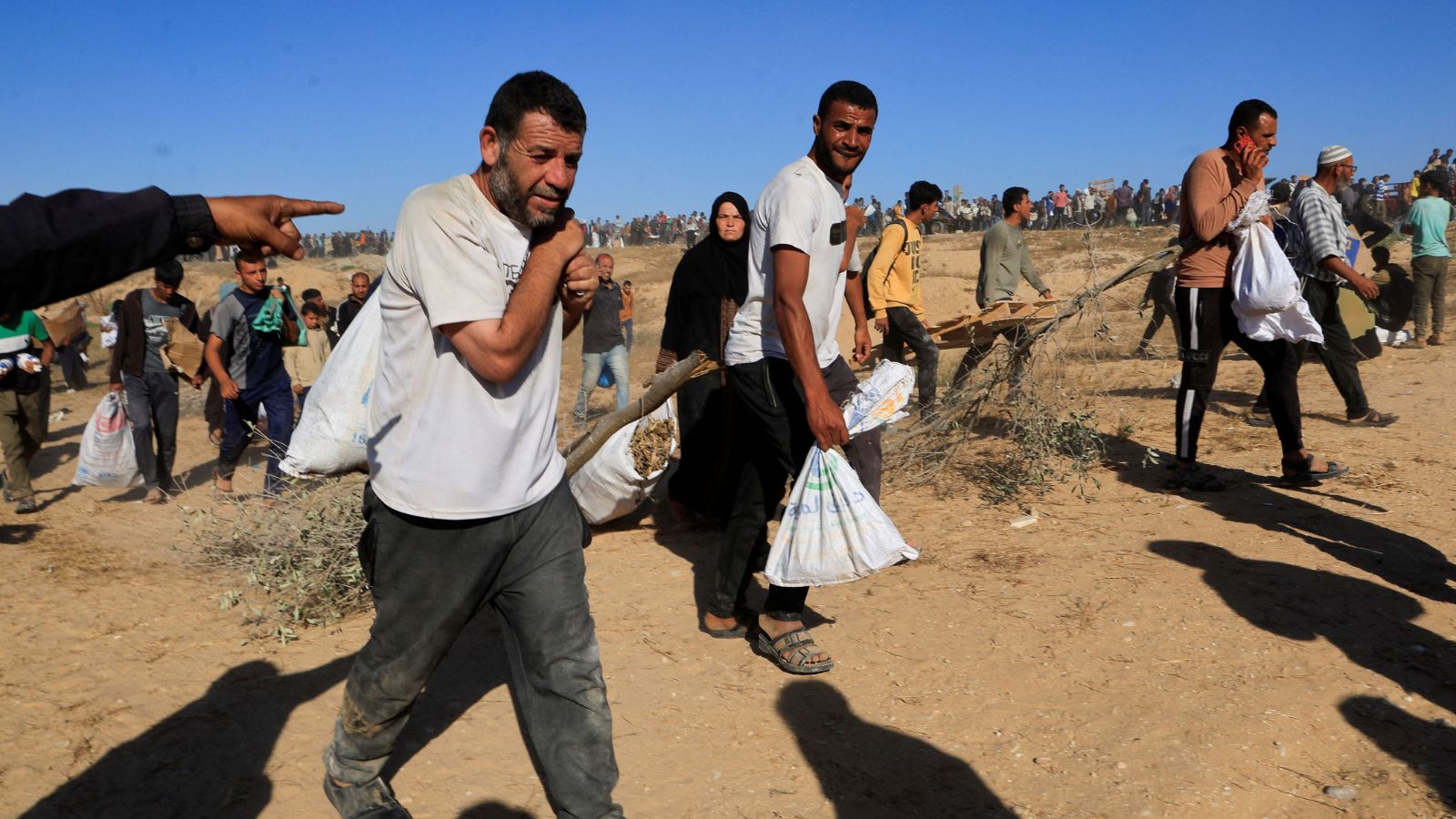 Gaza, United Nations warehouse in war-torn Gaza, world news, indian express