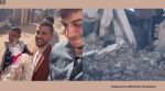 The man shared a glimpse of the war-ravaged landscape, piles of debris, shattered homes, and makeshift camps, as he makes his way to the wedding venue (Image source: @ibraheam.1/Instagram)