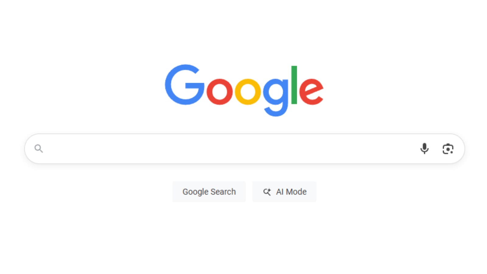 Google experiments with new ‘AI Mode’ button, might replace ‘I’m Feeling Lucky’