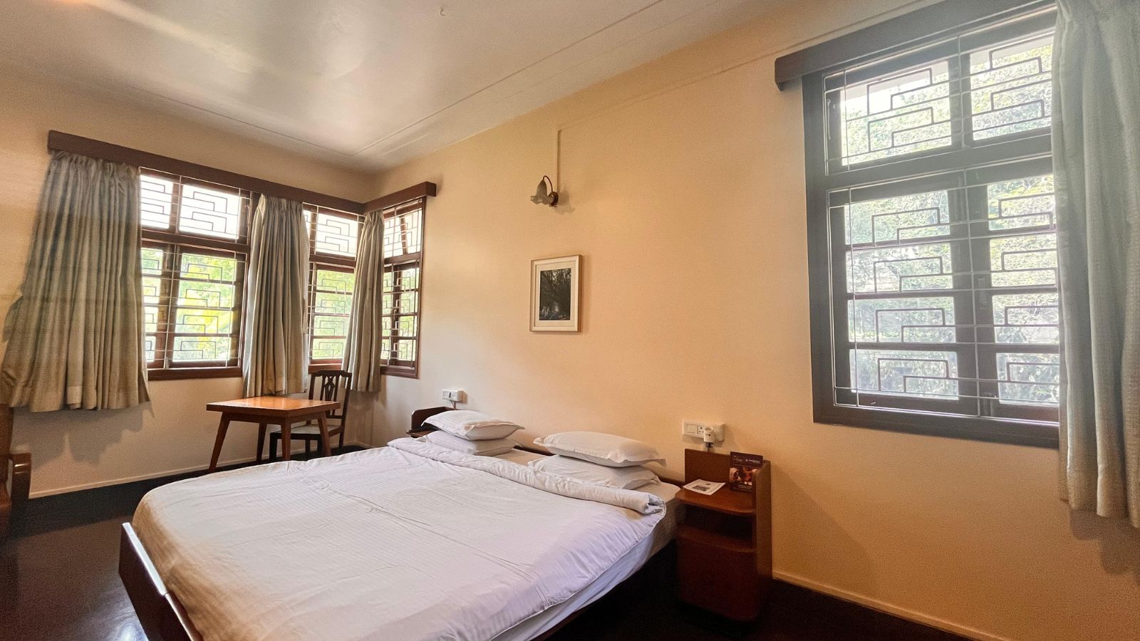 The hotel began out of a growing need for accommodation near the Osho ashram.