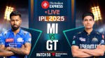 IPL 2025, MI vs GT Live Cricket Score: Mumbai Indians host Gujarat Titans.