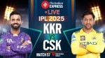 IPL 2025, KKR vs CSK Live Cricket Score: Kolkata Knight Riders face Chennai Super Kings at Eden Gardens.