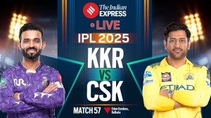 IPL 2025, KKR vs CSK Live Cricket Score: Kolkata Knight Riders face Chennai Super Kings at Eden Gardens.