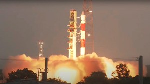 ISRO launches the PSLV-C61 space mission from Satish Dhawan Space Centre in Sriharikota on Saturday.