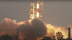Indian Space Research Organisation (ISRO) launched its 101st mission, EOS-09 aboard the PSLV-C61 from the First Launch Pad (FLP) on May 18, at Satish Dhawan Space Centre in Sriharikota on Saturday. (Source: Screengrab/YT)