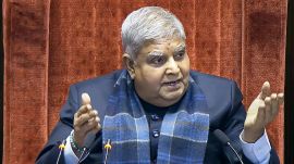 Viksit Bharat, Jagdeep Dhankhar Viksit Bharat speech, developed India vision, India economic development 2025,