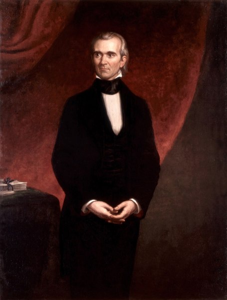 US President James Polk