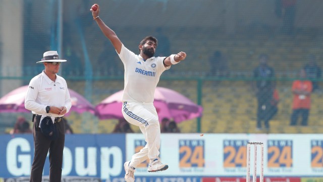  Indian pacer Jasprit Bumrah in action. (BCCI)