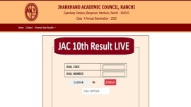JAC 10th result, Jharkhand Board 10th Result 2025, JAC Board 10th Result 2025