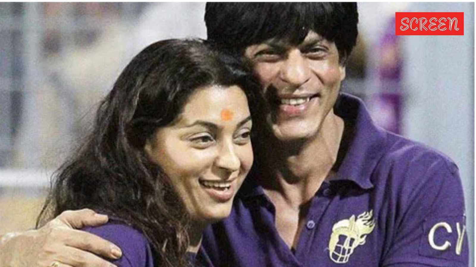 Juhi Chawla - Shah Rukh Khan
