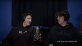 The moment that really charmed viewers came when Justin Trudeau launched into a story from his own youth