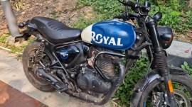 The bike involved in the accident