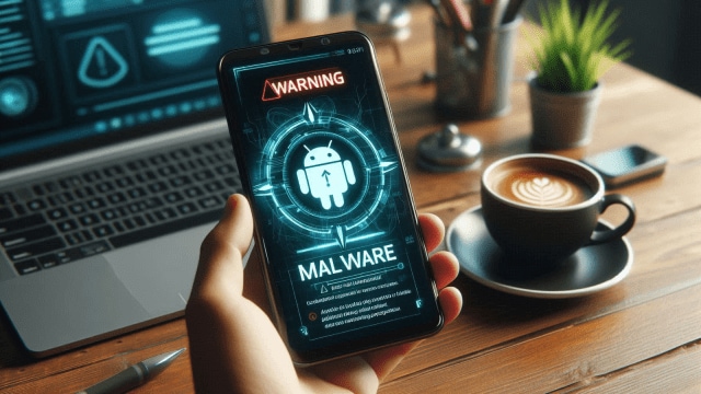 Lumma Stealer malware illustration