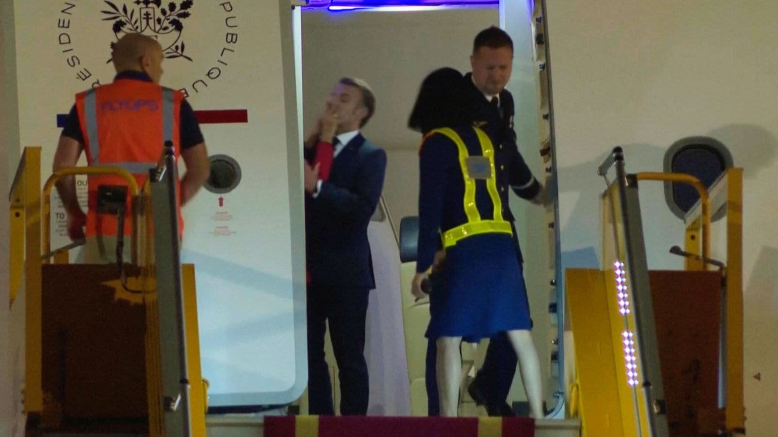 Macron downplays face-shove by wife Brigitte during Vietnam arrival