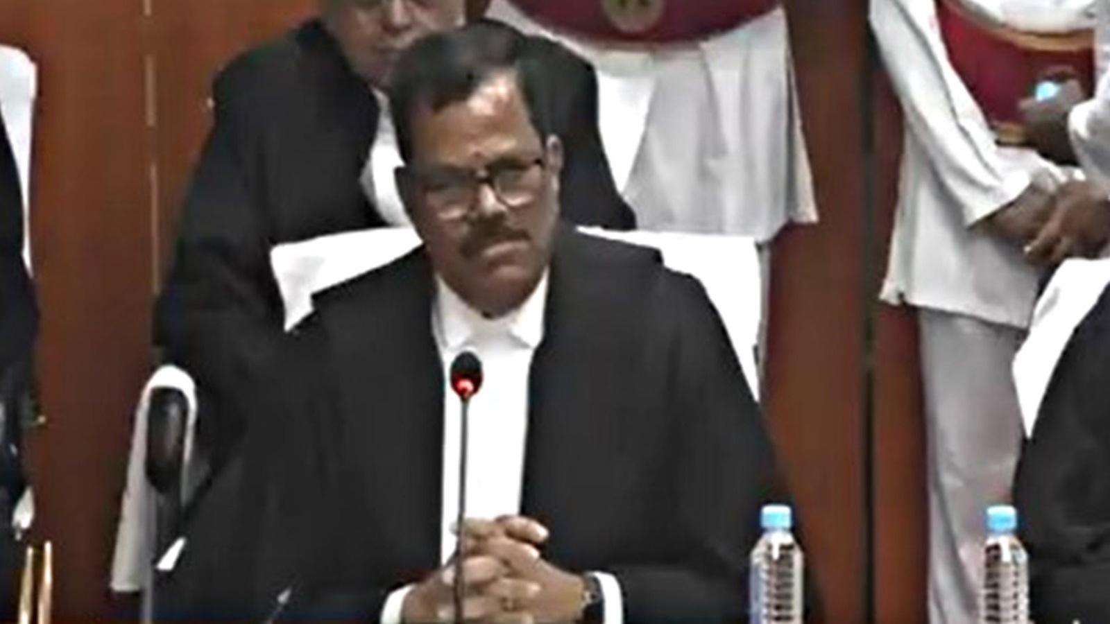 Outgoing Madhya Pradesh judge Duppala Venkata Ramana