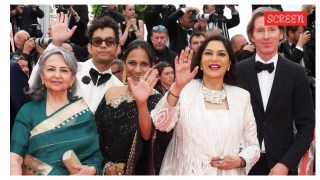 Sharmila Tagore, Simi Garewal, and Wes Anderson among others walked the red carpet for the premiere of Aranyer Din Ratri at Cannes Film Festival.