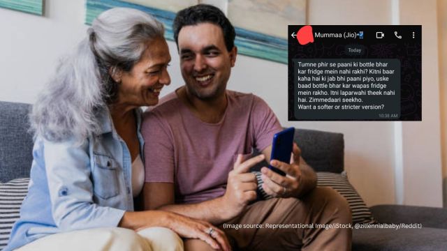 The Delhi man was the one who taught his mother how to use ChatGPT in the first place