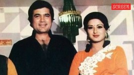 Moushumi Chatterjee and Rajesh Khanna