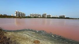 Mumbai lakes water stock