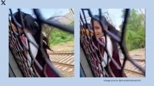 One local commuter group posted the video on X