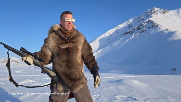 Born in Anchorage, Alaska, in 1978, Luke Nichols grew up exploring the wild, which led to the adventurous YouTube channel, Outdoor Boys (Image source: @outdoorboyschannel/Instagram)