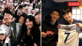 Park Seo Joon celebrates Son Heung Min's big day