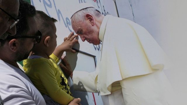 Israel Palestinians Pope