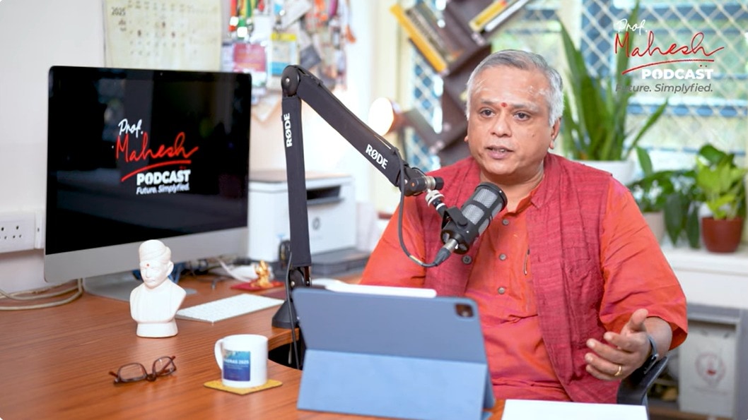 IIT-Madras professor Mahesh launches podcast to demystify careers in science and technology