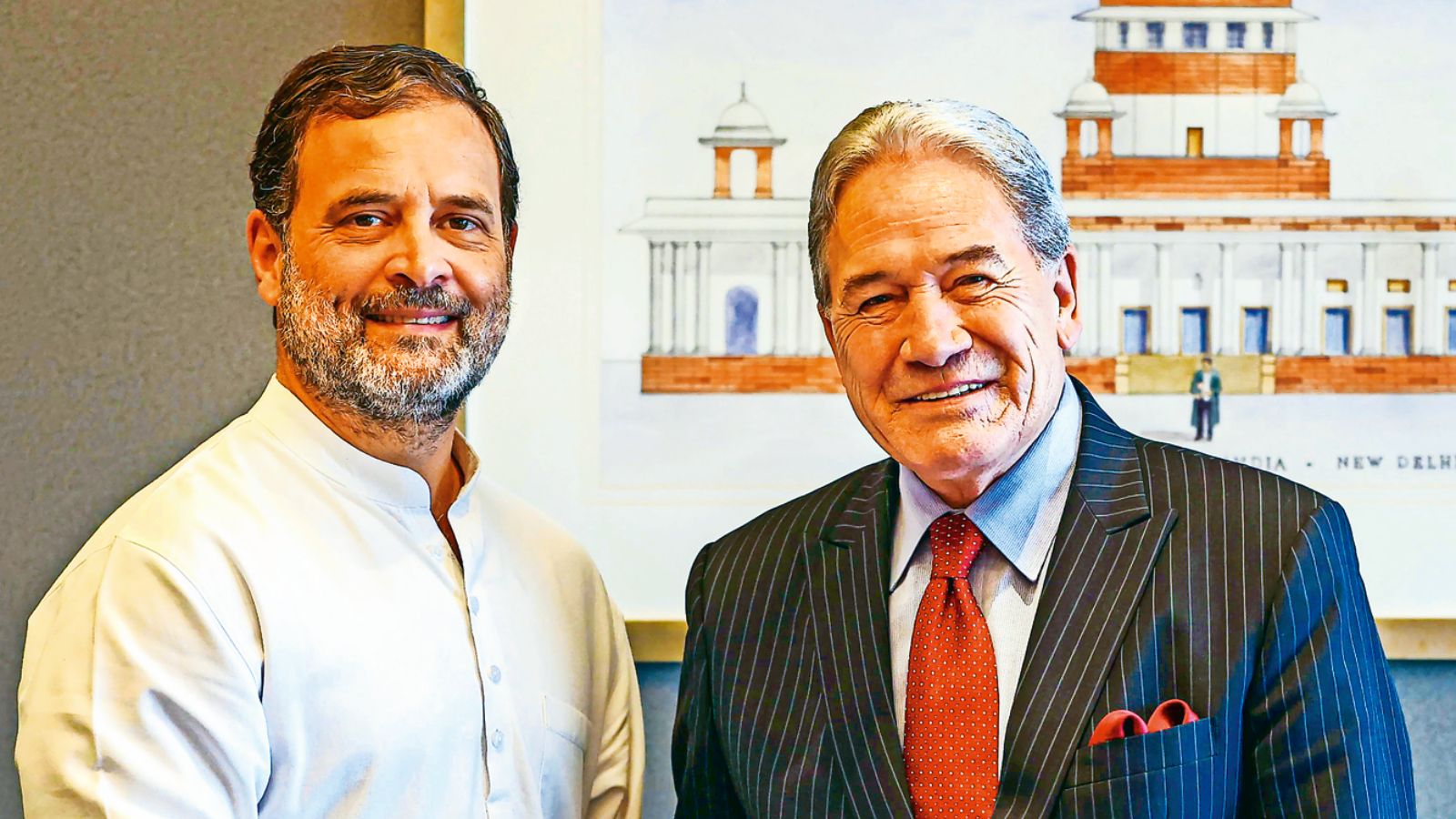 Winston Peters, Rahul Gandhi, india new zealand, india new Zealand ties, New Zealand, Indian express news, current affairs