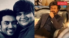 Rajnikanth and Suriya