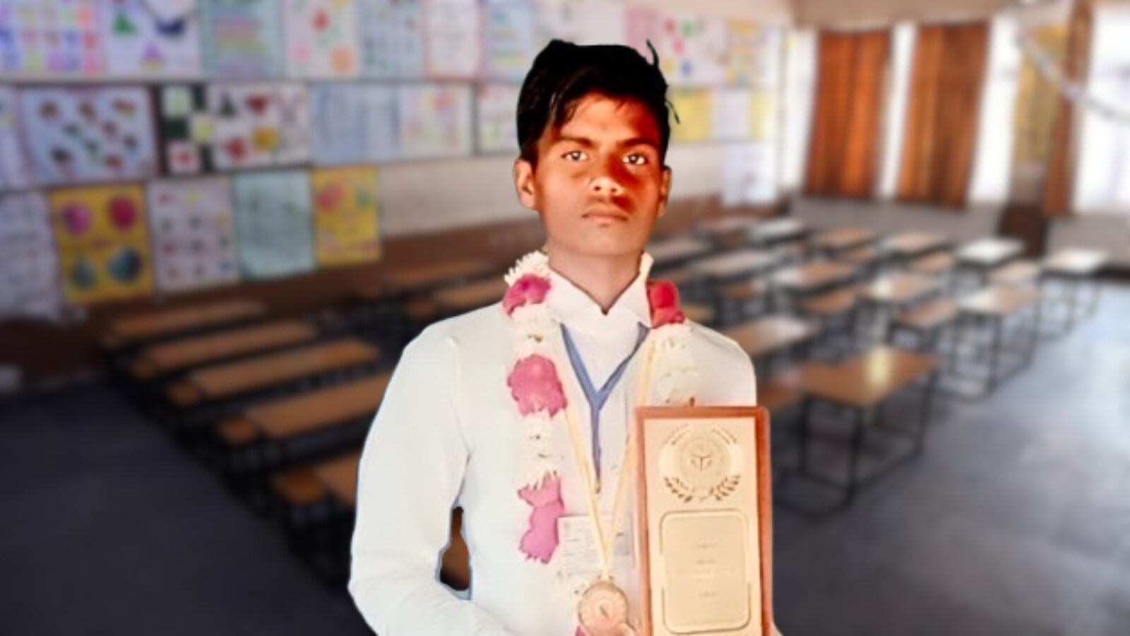 Class 10 student makes history as first in UP village to pass board exams since independence