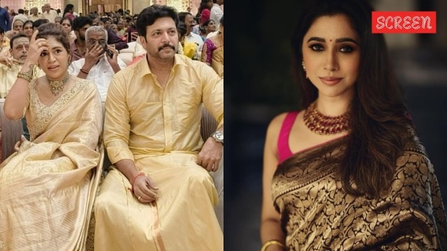 Ravi Mohan spotted with rumoured girlfriend Kenishaa Francis at a wedding