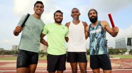 India relay racers