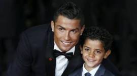 Cristiano Ronaldo son Portugal call up