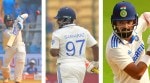 (From left) Shubman Gill, Sarfaraz Khan and KL Rahul are the top contenders to replace Virat Kohli at the No 4 spot in the Indian Test team. (PHOTOS: Express Photo, AP)
