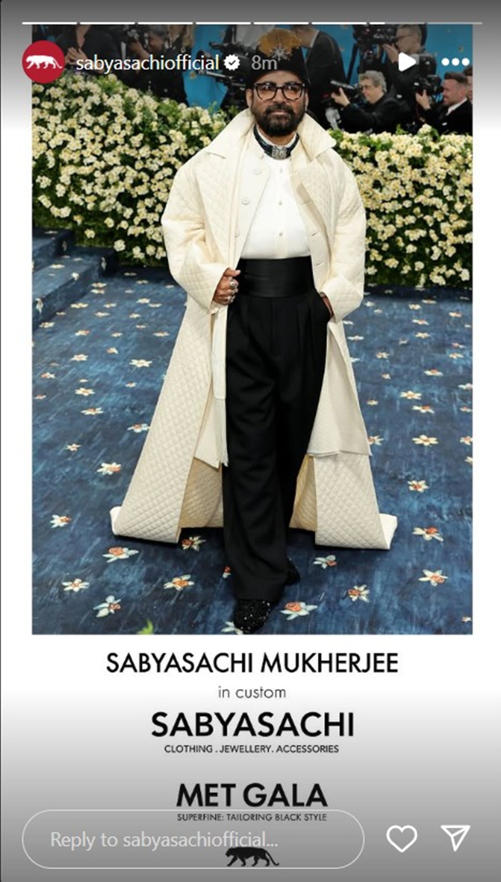 Sabyasachi Mukherjee, Sabyasachi Met Gala