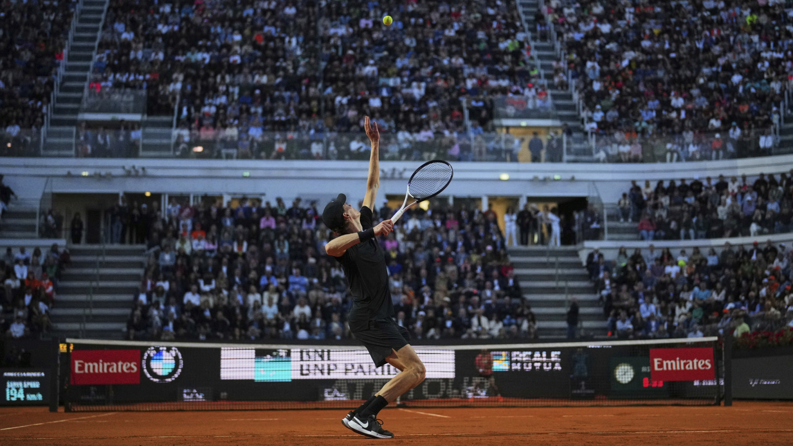 Jannik Sinner – ‘Whole match, even when it seems quite comfortable, it’s a rollercoaster, no?’ Jannik Sinner – ‘Whole match, even when it seems quite comfortable, it’s a rollercoaster, no?’