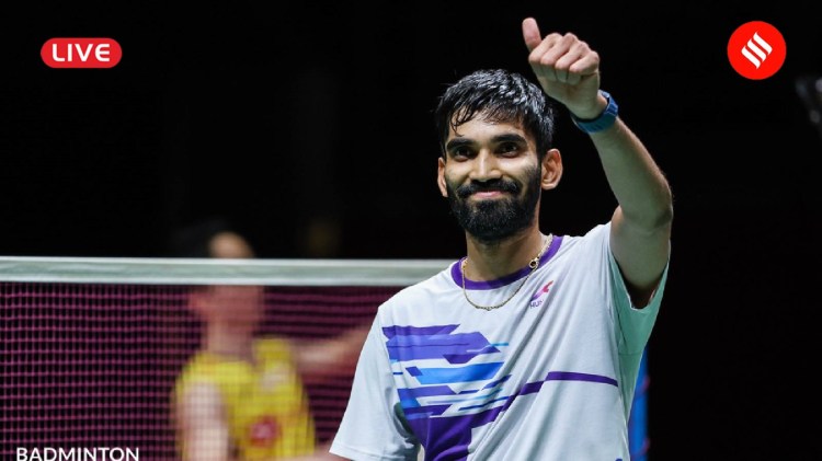  Kidambi Srikanth takes on Li Shi Feng
