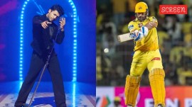 Stebin Ben and MS Dhoni