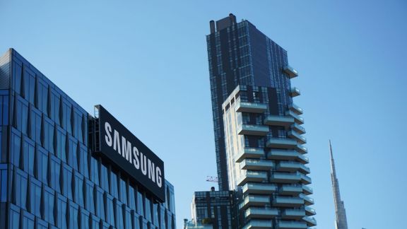 Samsung building in Milan, Italy.